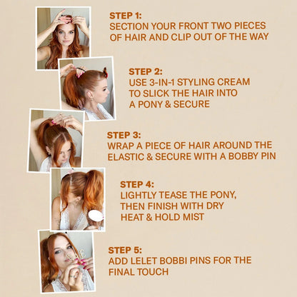 DAE Cactus Fruit 3-In-1 Styling Cream - Smooth Styles, Prep Shiny Blowouts, Defines Curls (5 oz.)